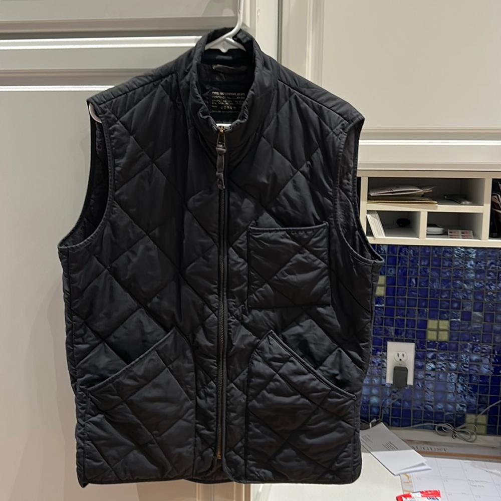J.Crew quilted vest